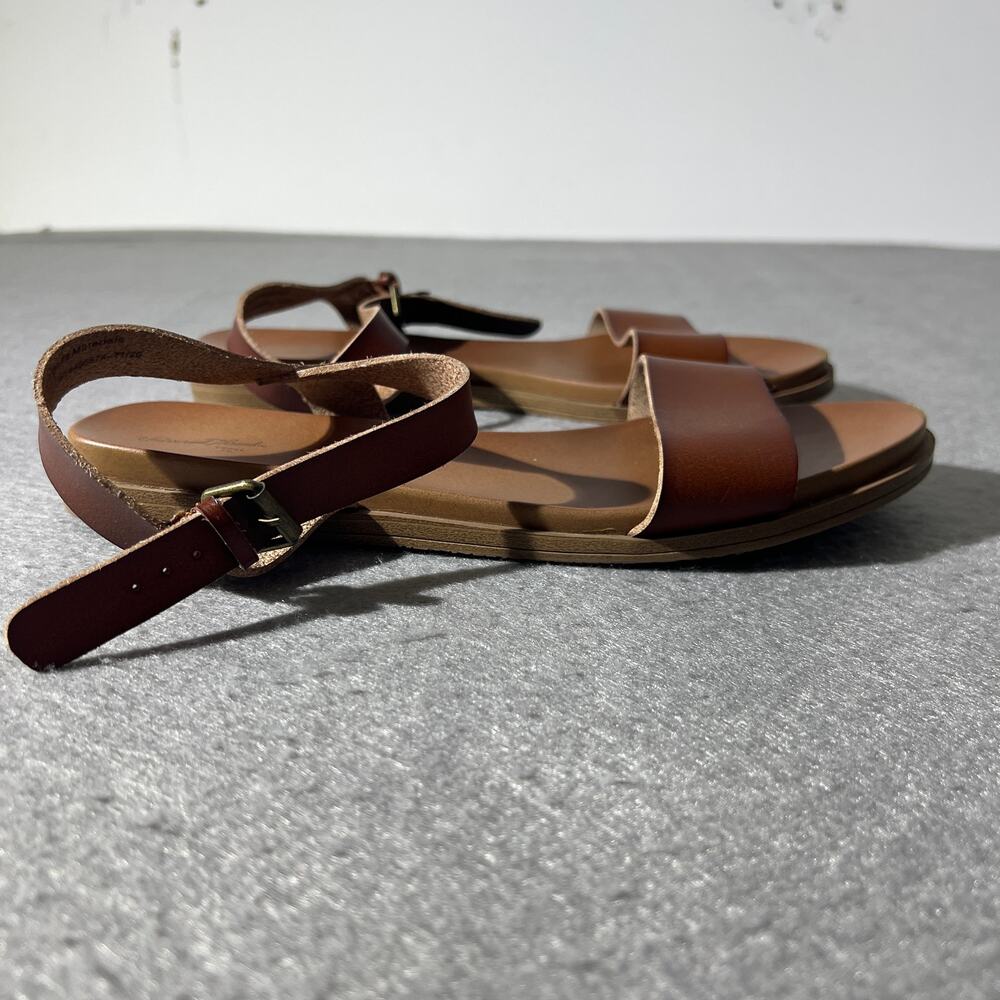 Universal Thread Brown Ankle Strap Sandals Womens 9.5 - Picture 4 of 9